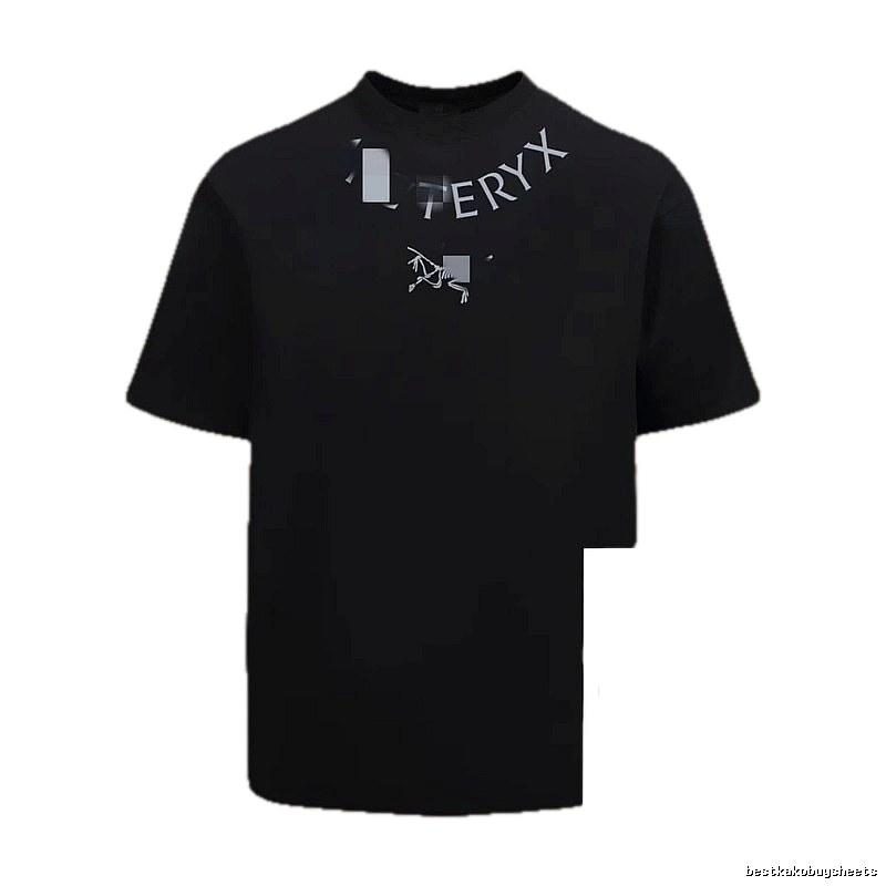 Arc'teryx Printed Functional Style Black Short Sleeve T-shirt