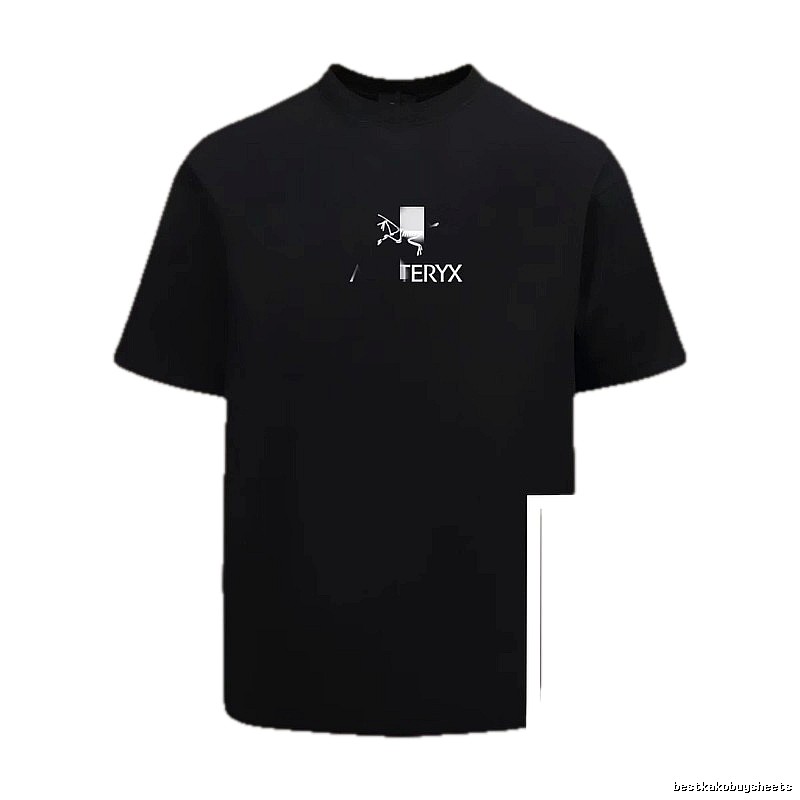 Arc'teryx Printed Street Style Black Short-sleeve T-shirt