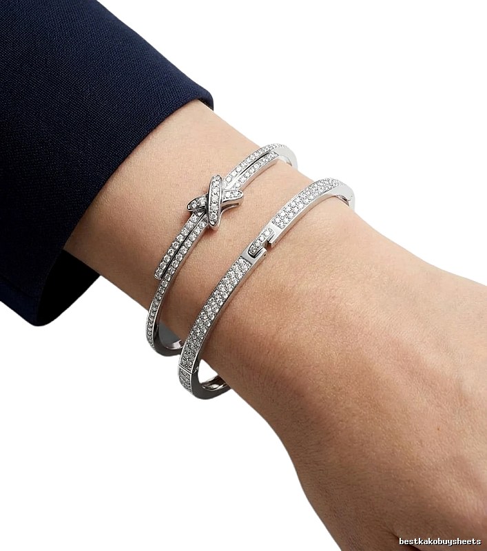Chaumet Liens Collection Silver and White Bracelet