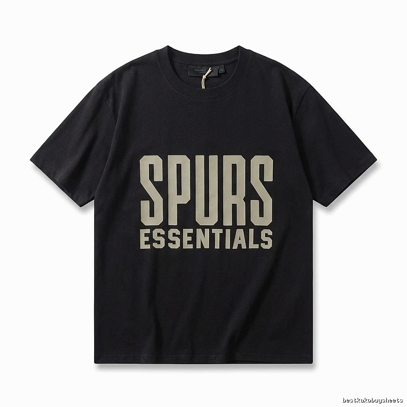 ESSENTIALS minimalist style black T-shirt