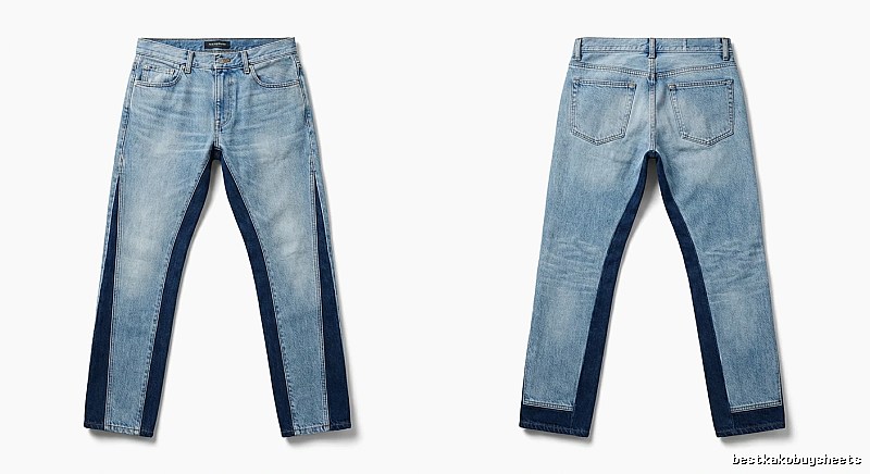 Gallery Dept. Color - Blocked Retro - Style Jeans