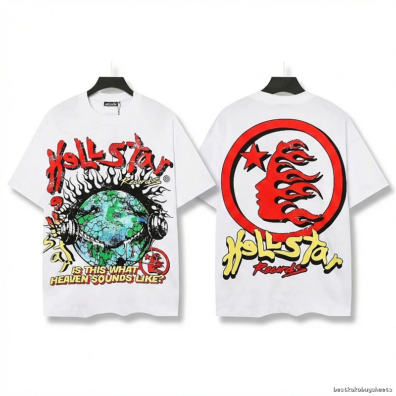 Hellstar Records Trendy and Cool Style White T-shirt