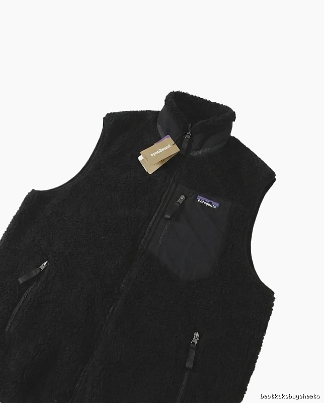 Patagonia Fleece Black Vest