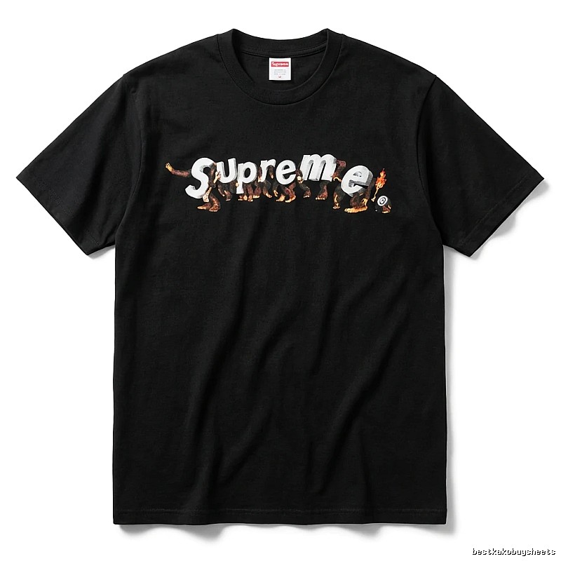 Supreme Ape Series Black T-shirt