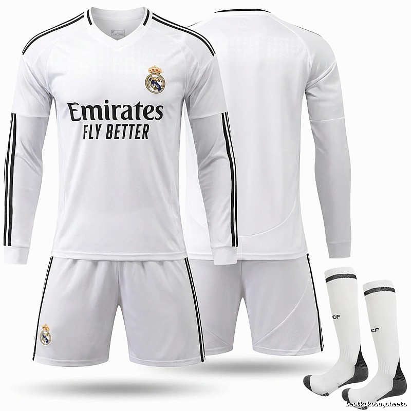 The white sporty jersey of Real Madrid.