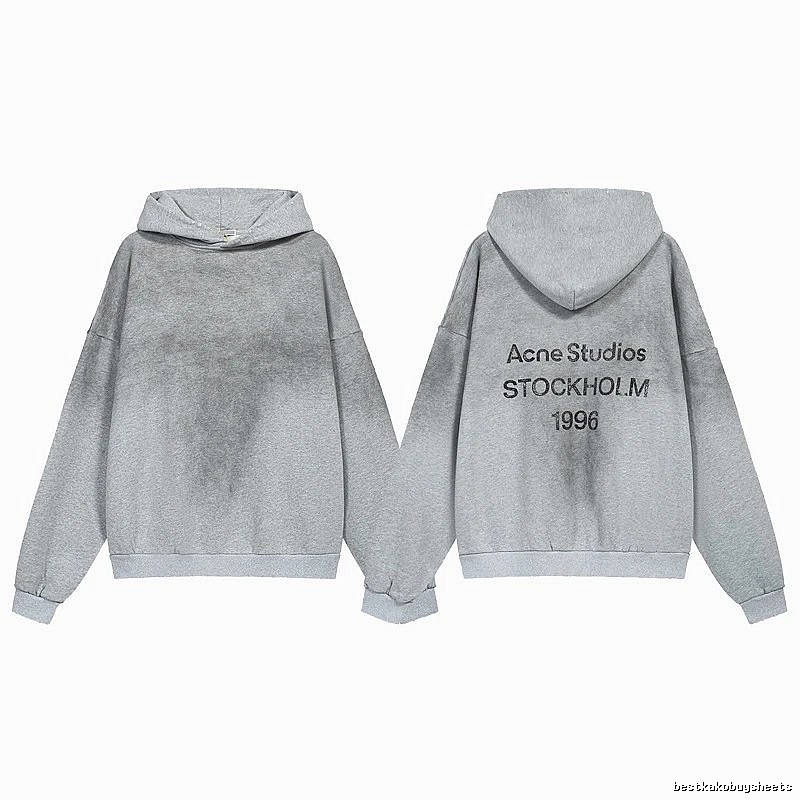 Acne Studios Casual Stockholm hoodie Dark Acne Studios for Streetwear Looks
