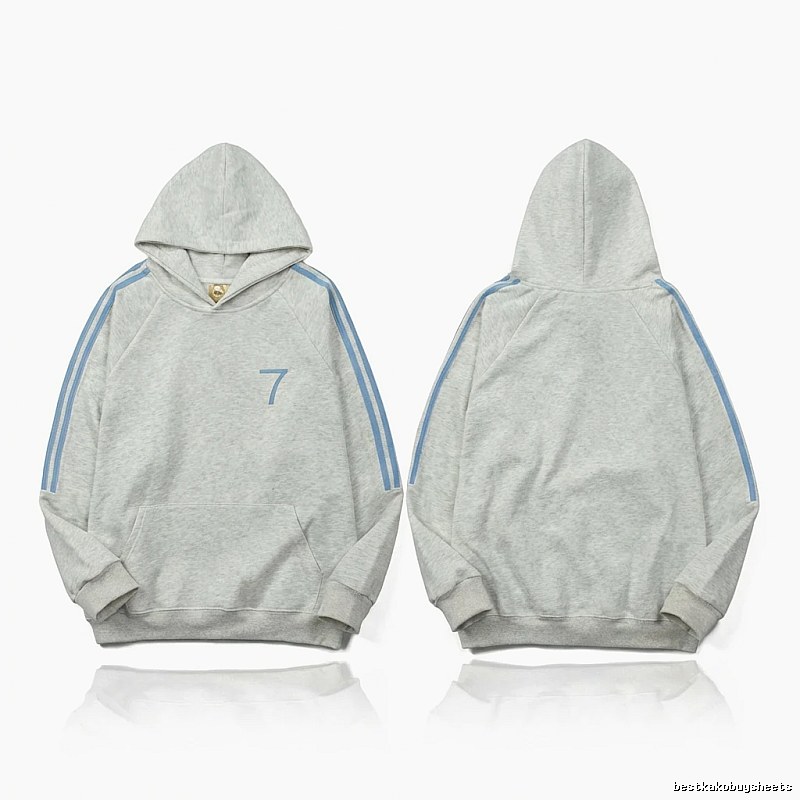 Adidas minimalist style grey hoodie