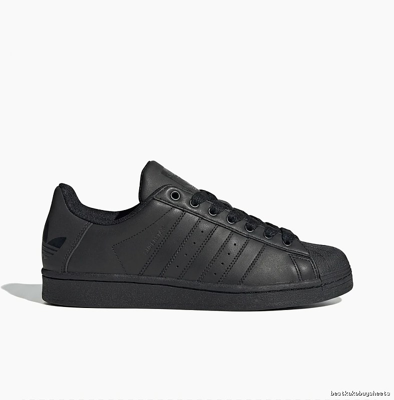 Adidas Superstar Simple Black Shoes