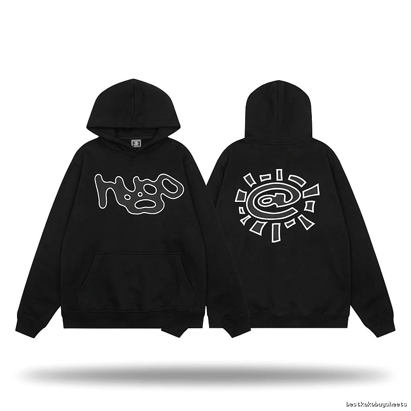 ADWYSD Cardigan Style Black Hoodie