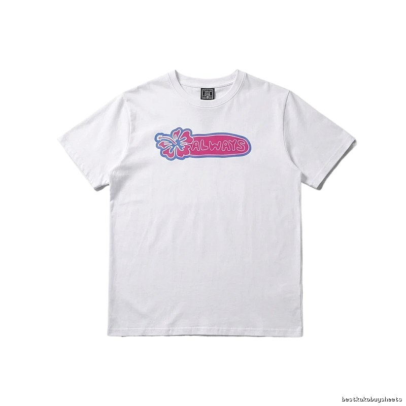 ADWYSD Floral Style White T-shirt