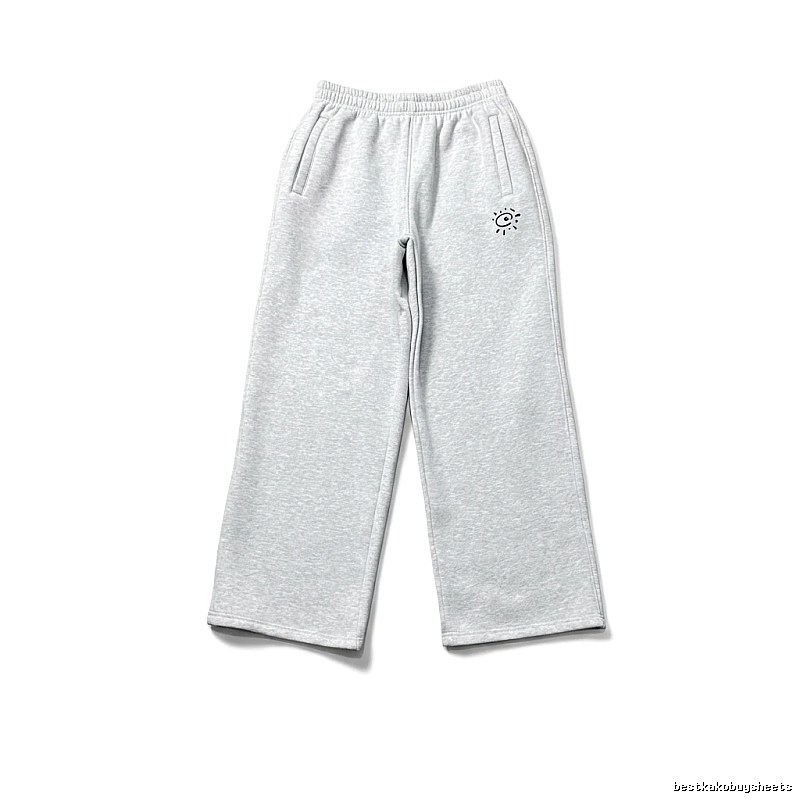 ADWYSD minimalist style gray sweatpants