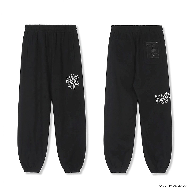 ADWYSD Printed Trendy Black Pants