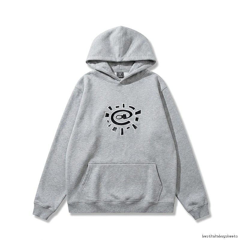 ADWYSD trendy brand gray hoodie