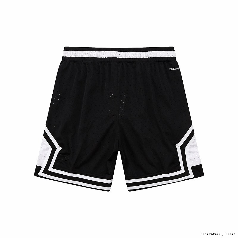 AJ Sporty Black and White Shorts