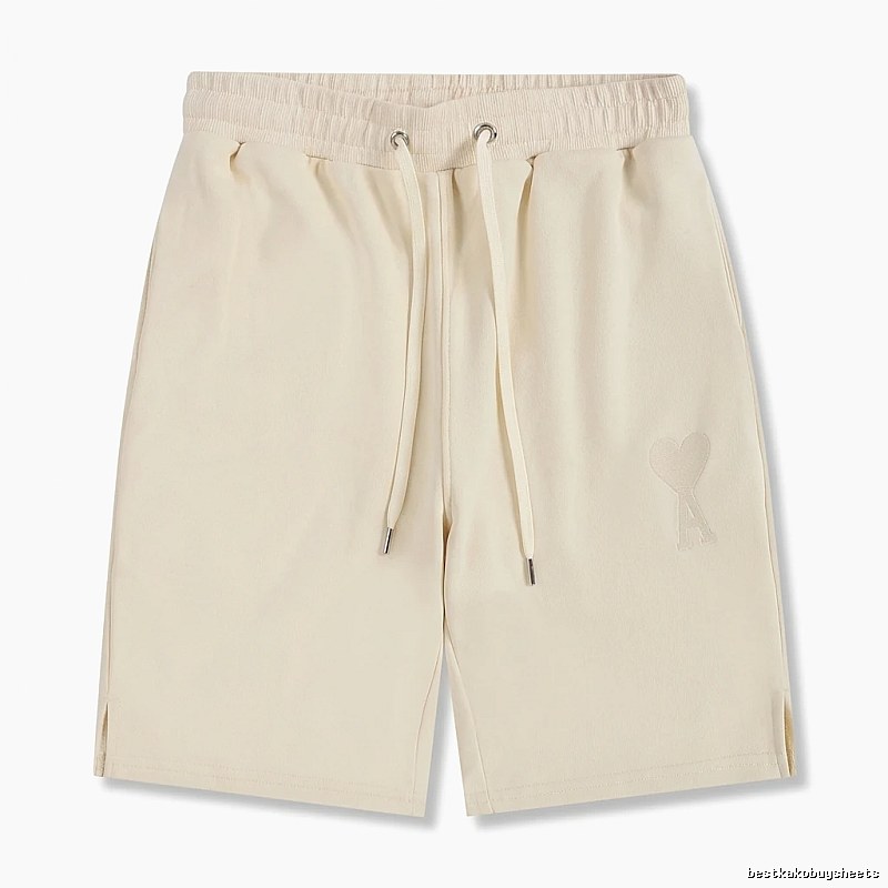 AMI casual style off-white shorts