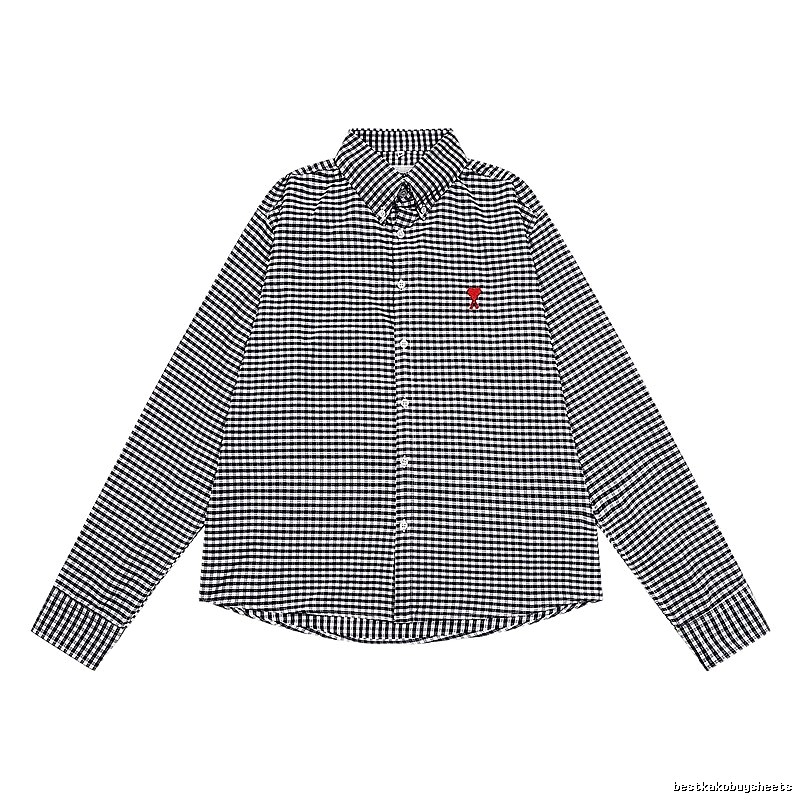 AMI Checkered Retro Style Shirt