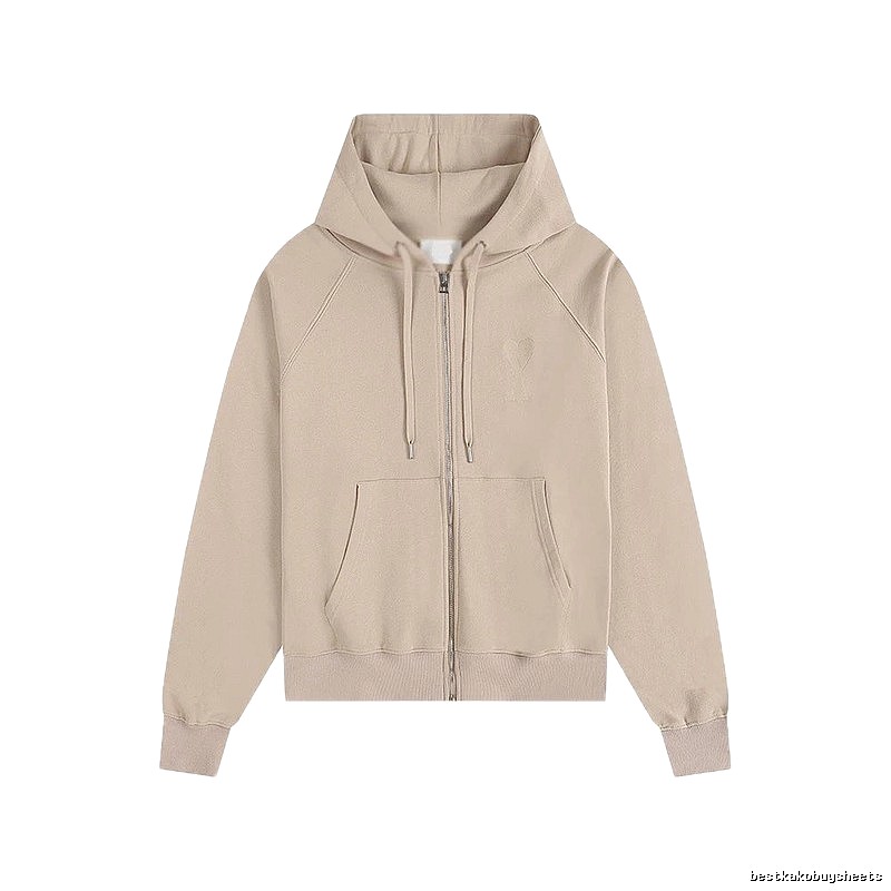 AMI Extremely Complex Style Beige Hoodie