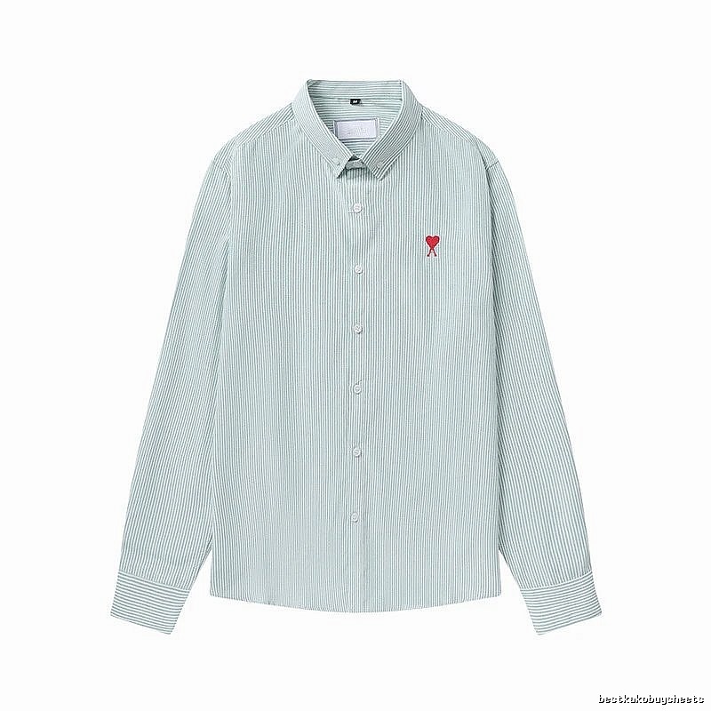 AMI Heart - Shaped Stripe Shirt