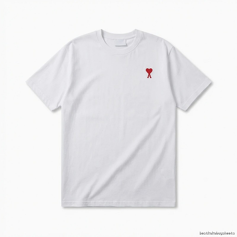 AMI Love Simple White T-shirt