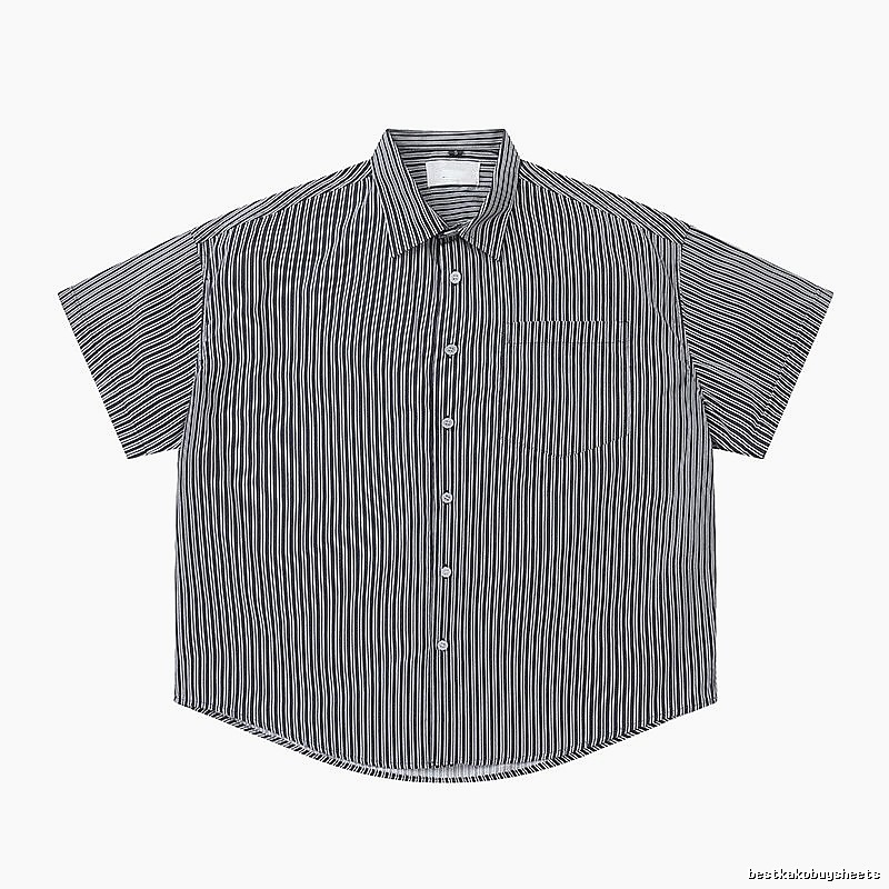 AMI striped retro-style shirt