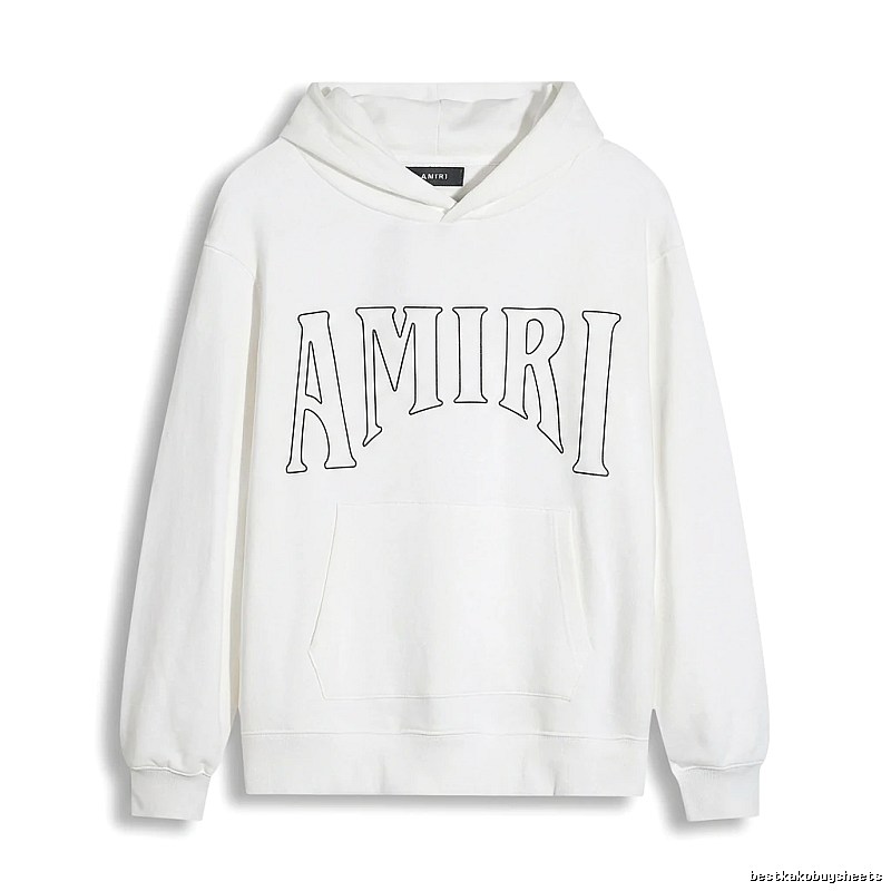 AMIRI Alphabet Style White Sweatshirt