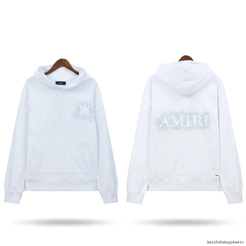 AMIRI Hot Drill Trend Brand White Sweatshirt