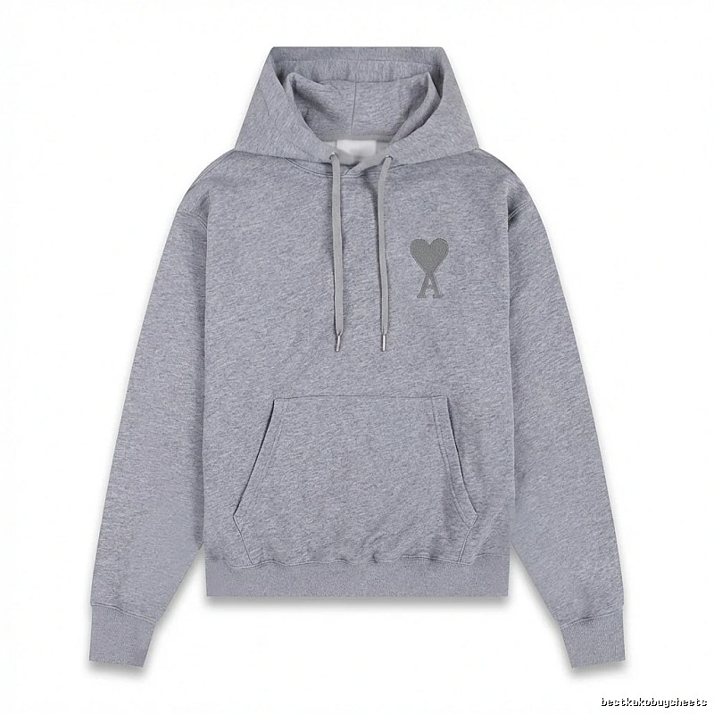 AMIRI Love Collection Grey Hoodie