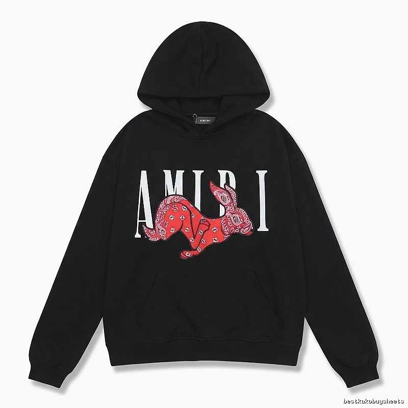 AMIRI Rabbit Print Trendy Brand Sweatshirt
