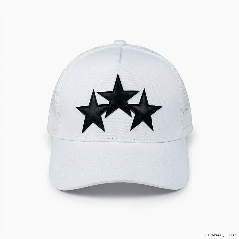 AMIRI Star Trendy White Hat