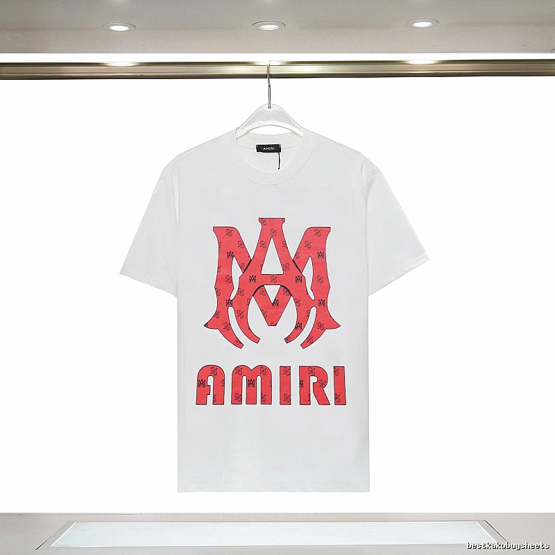 Amiri Weekend Graphic T-shirt White Blue Amiri for Weekend Wear