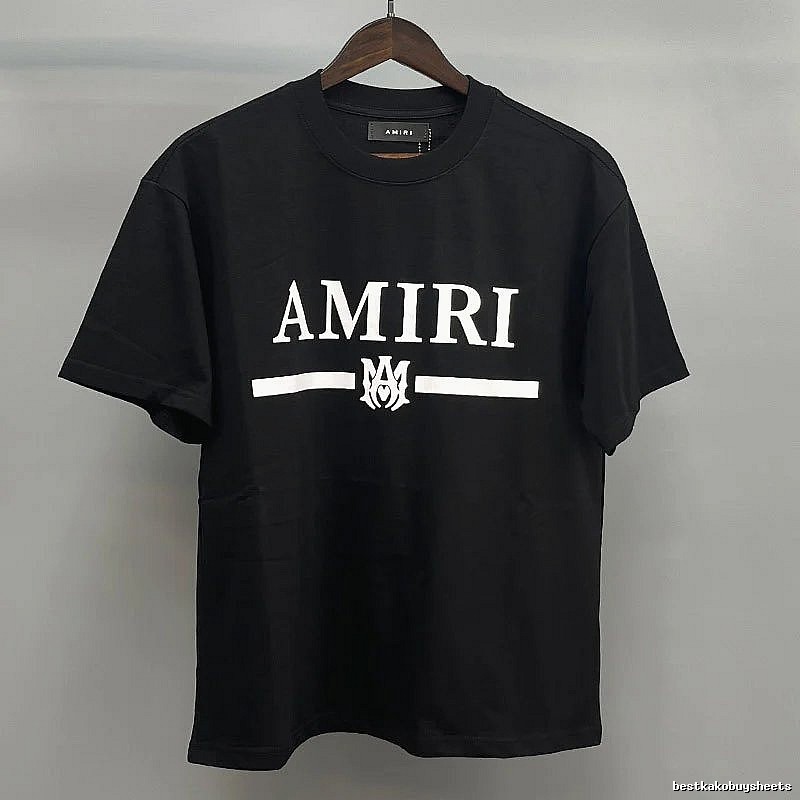 Amiri White Black Records Graphic T-Shirt Signature Detail