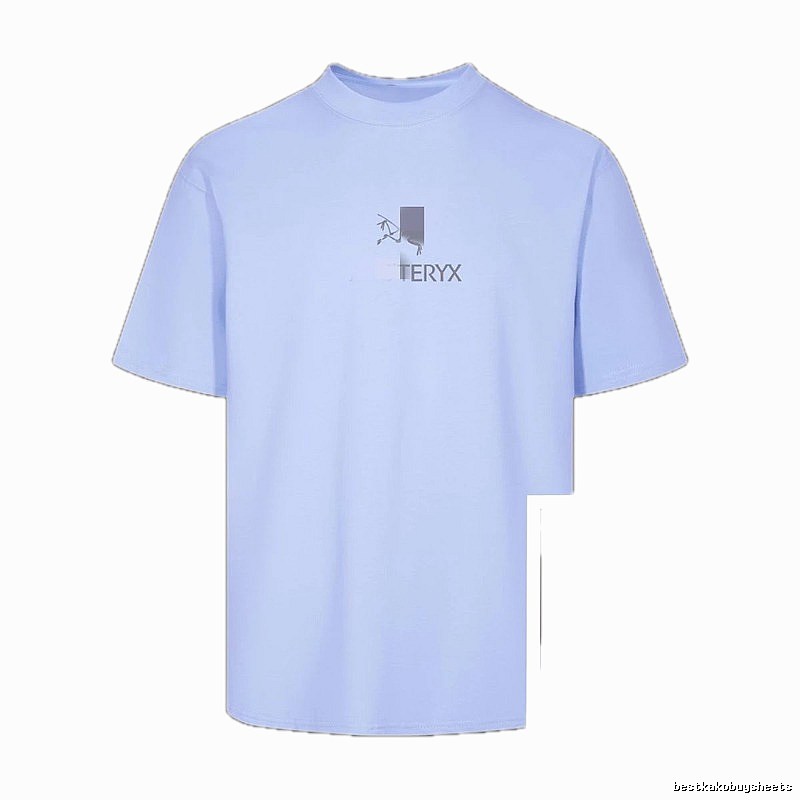 Arc'teryx Bone Logo Outdoor Casual Light Blue T-Shirt