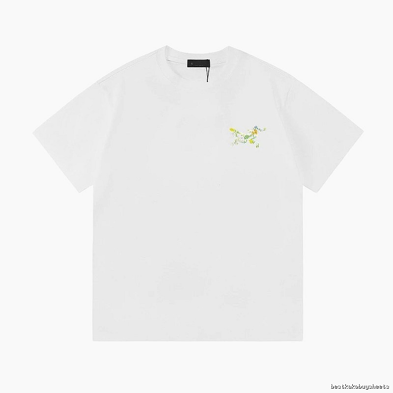 Arc'teryx Floral Print Outdoor Style White T-Shirt