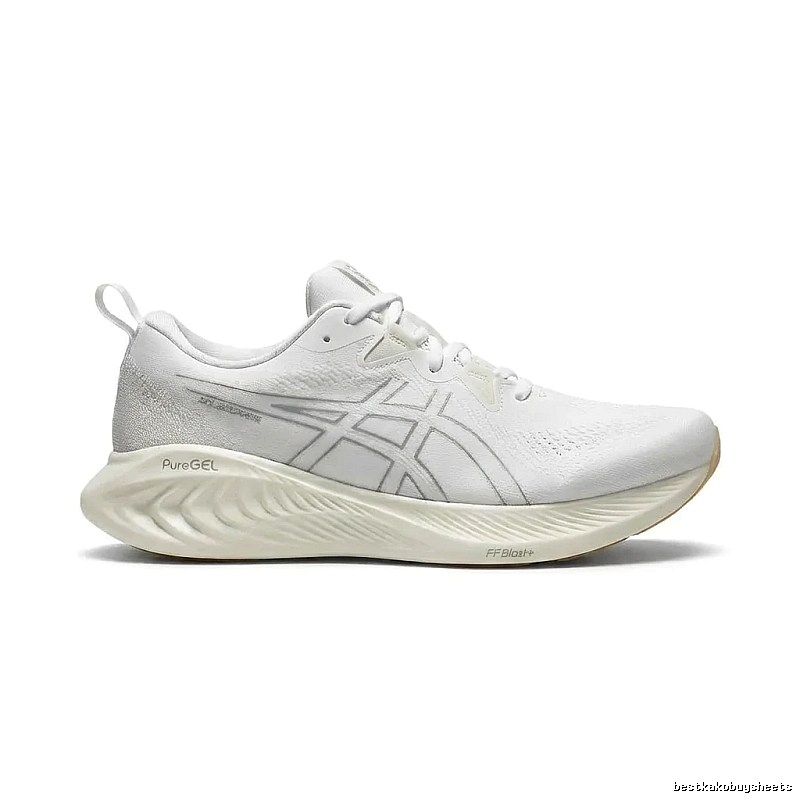 ASICS PureGEL sports-style white shoes
