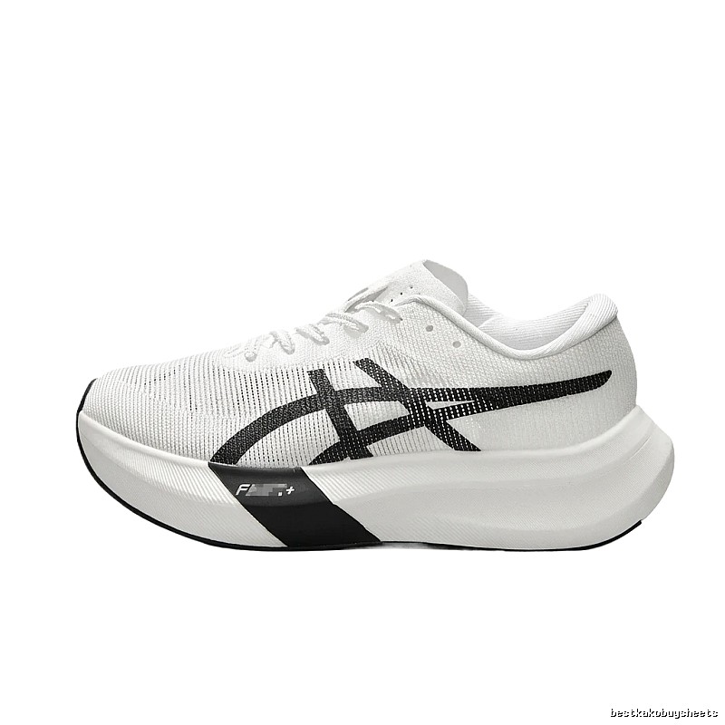 ASICS Speed Style Black and White Running Shoes