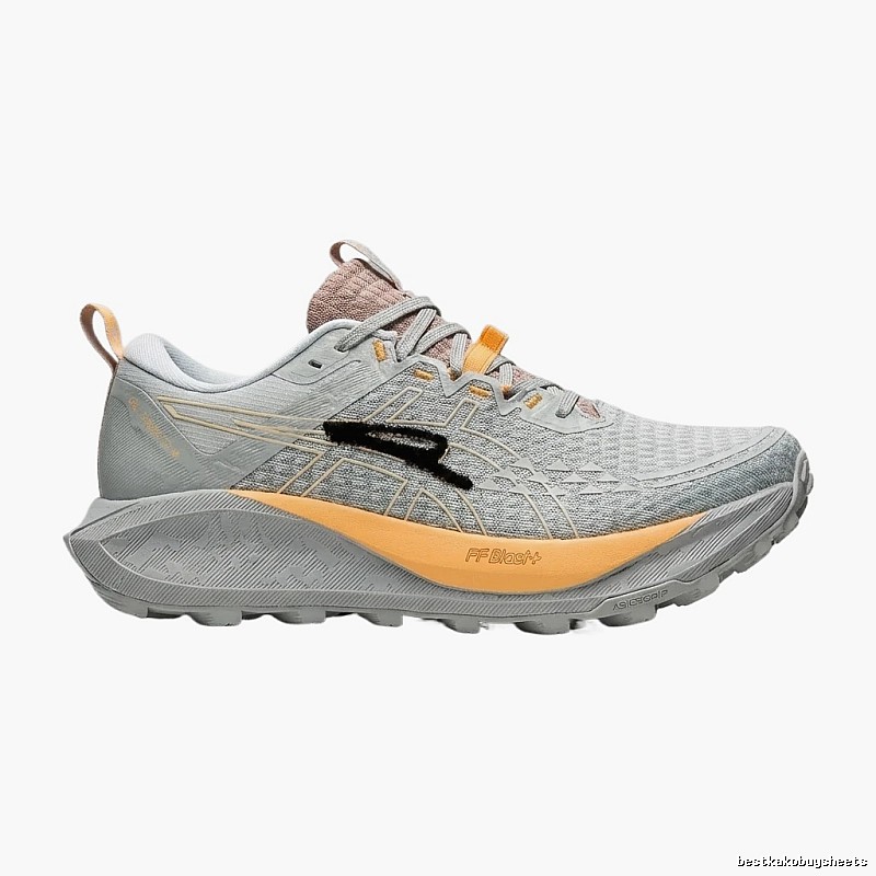 ASICS Trail Running Shoes in Ash and Orange