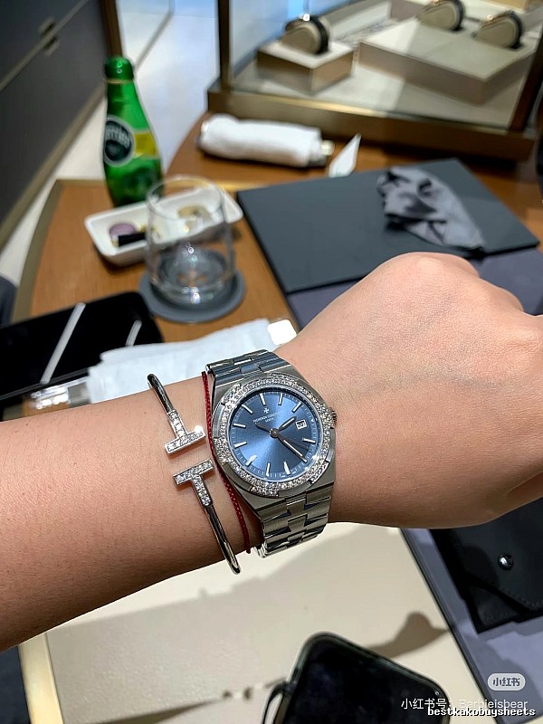 Audemars Piguet Watch with Blue Dial Luxury-style Watch on Detail