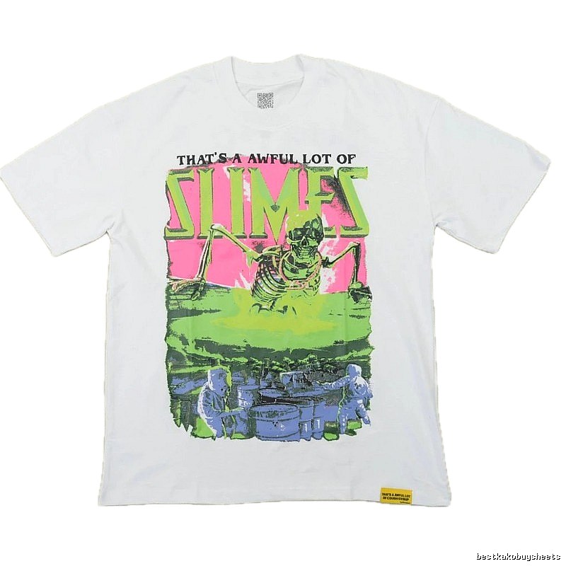 AwfulLot Skull Street Style White T-Shirt