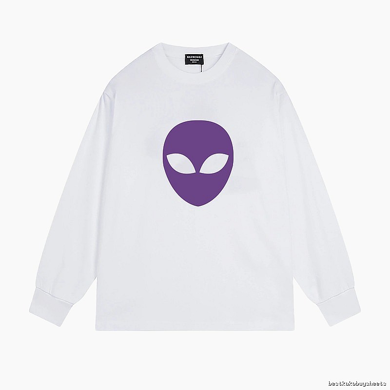 Balenciaga Alien Print White T-shirt