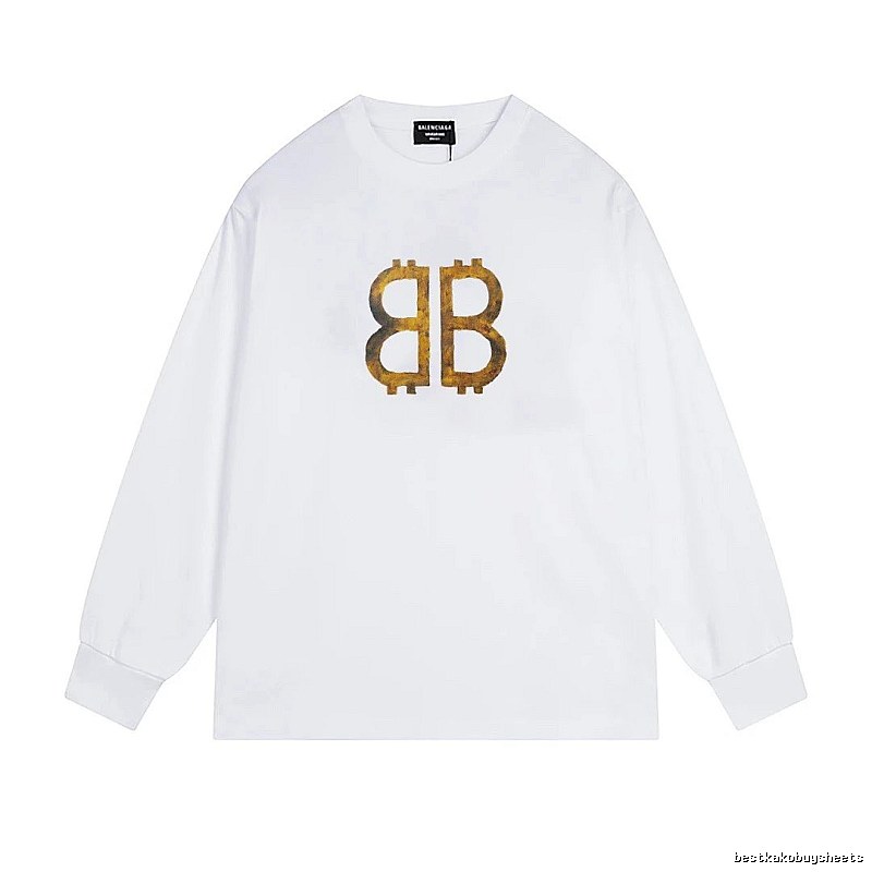 Balenciaga BB Print White T-shirt
