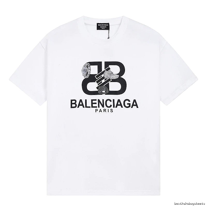Balenciaga BB Series Simple White T-shirt