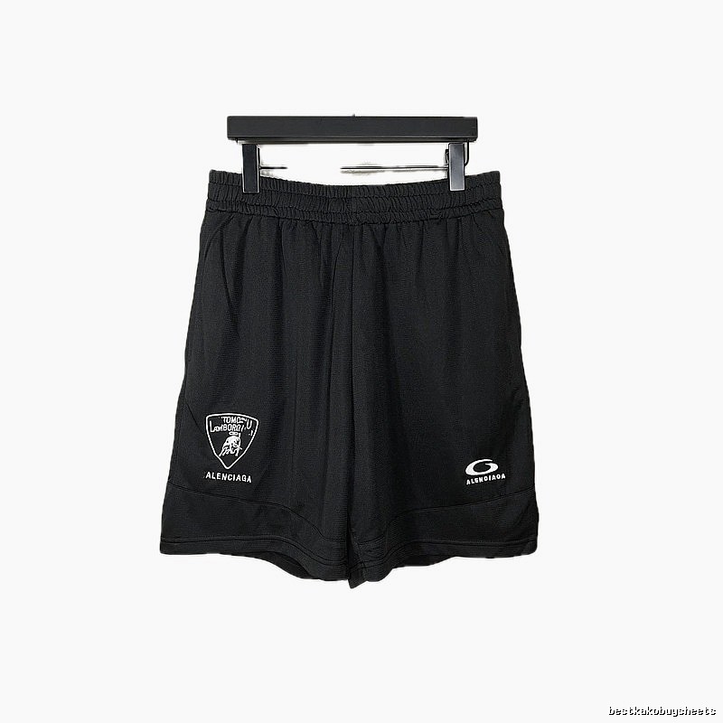 Balenciaga casual style black shorts