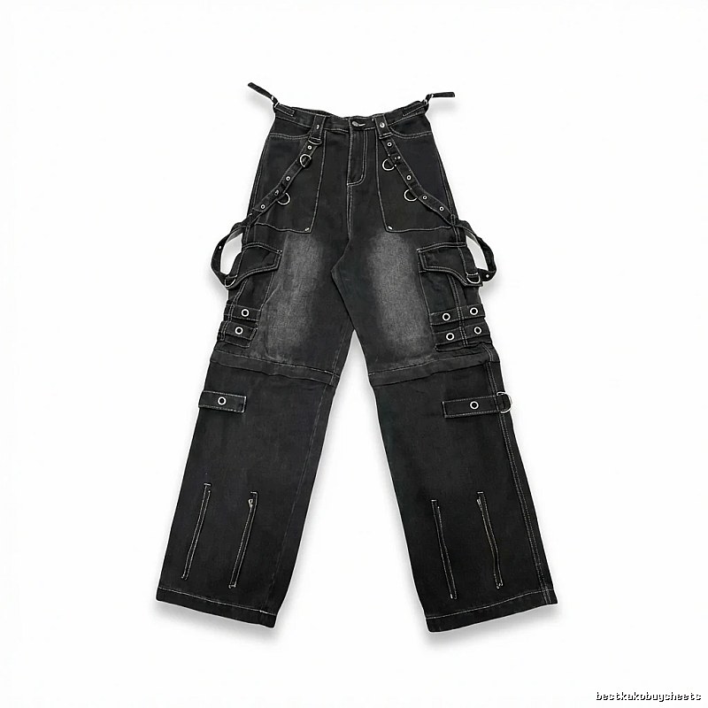 Balenciaga dark workwear style jeans