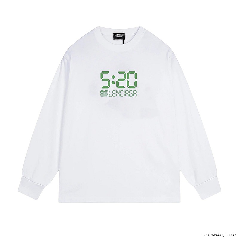 Balenciaga digital-style white T-shirt