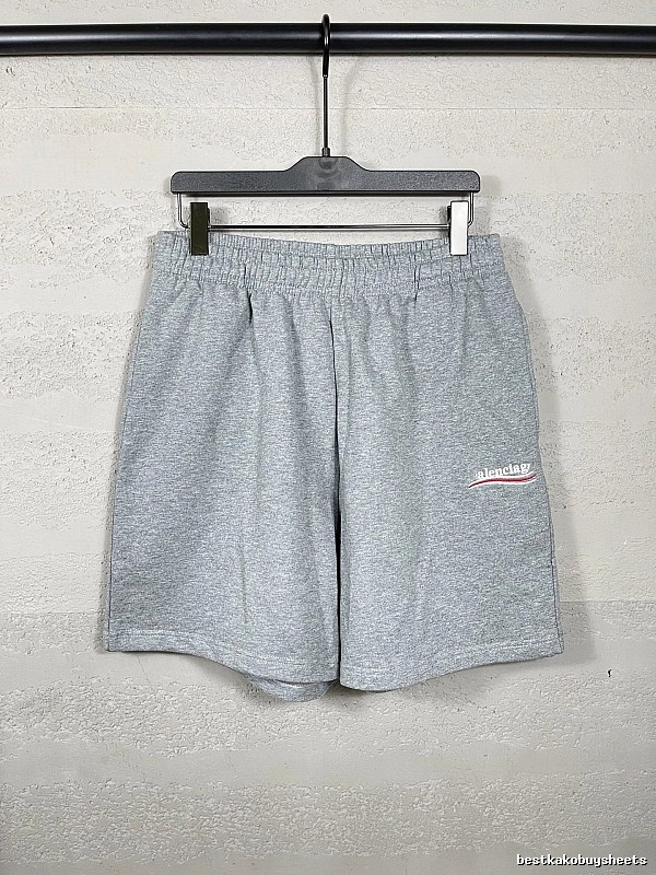 Balenciaga grey sports shorts