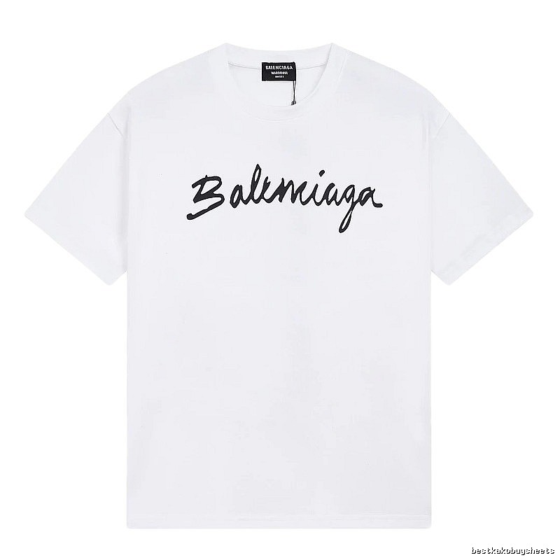 Balenciaga letter simple white T-shirt
