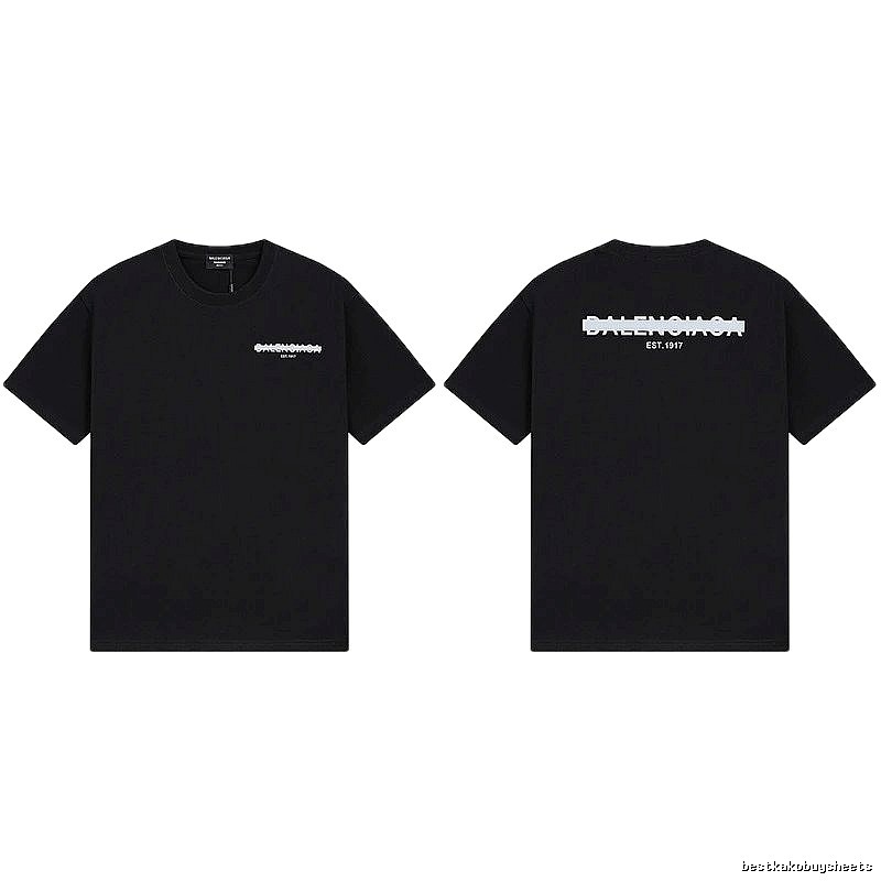 Balenciaga minimalist black T-shirt