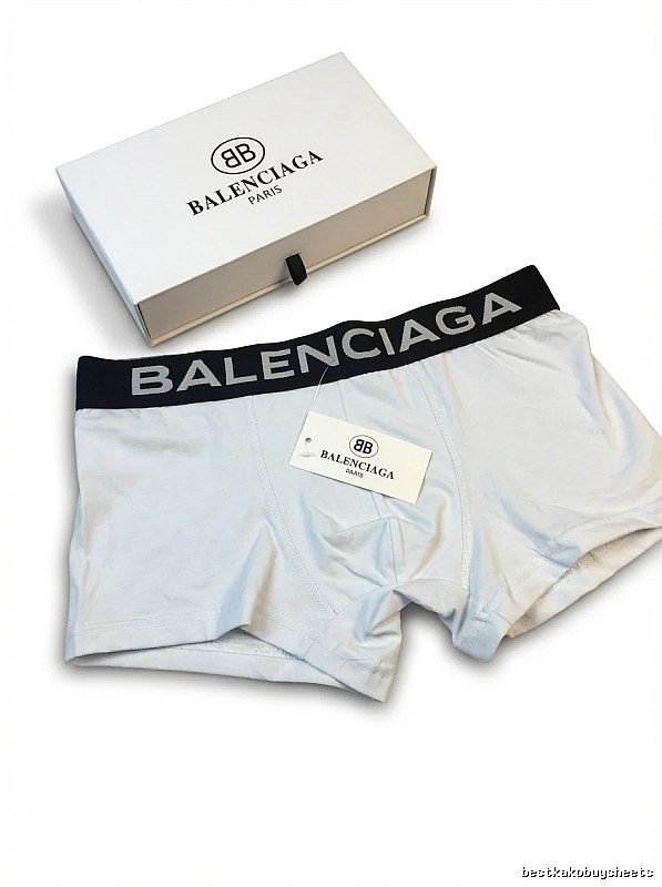 Balenciaga minimalist light blue underwear