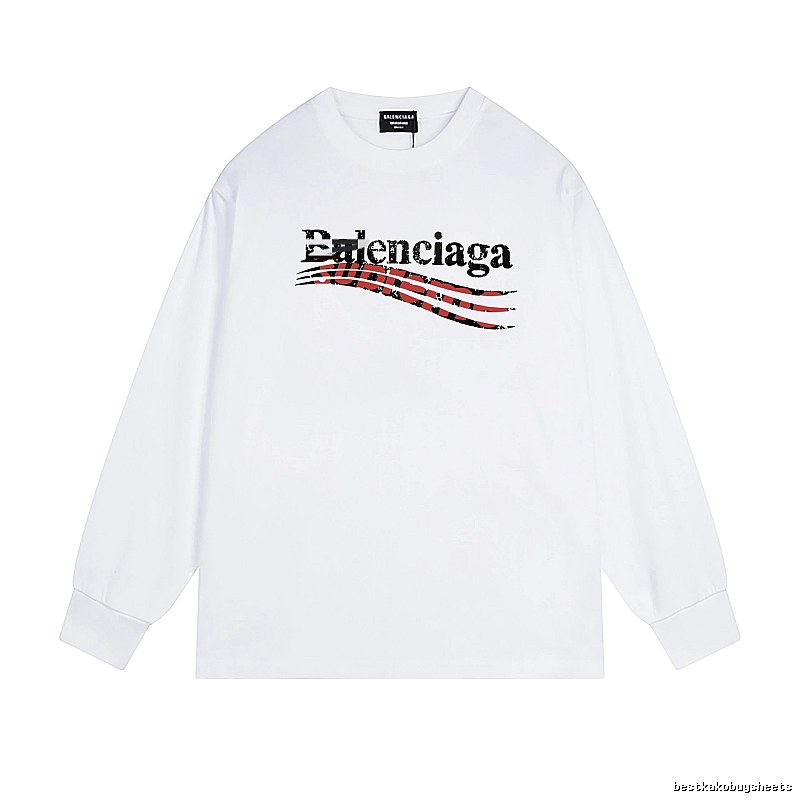 Balenciaga retro-style white T-shirt