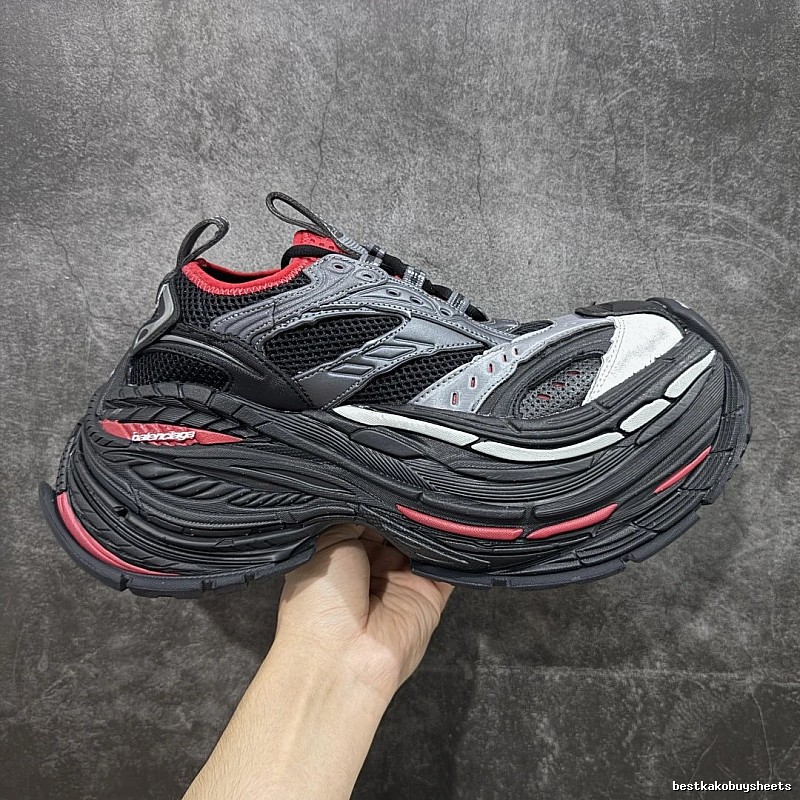 Balenciaga Runner Sneaker with Black Gray Runner Detail